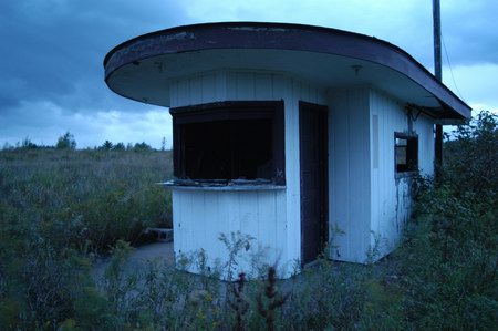 Cheboygan Drive-In Theatre - Ticket Booth (newer photo)